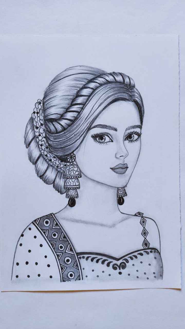 Pretty Girl Sketch Drawing by greenmarta on DeviantArt-saigonsouth.com.vn